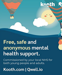 Free, safe anonymous mental health support via your smartphone or digital device.